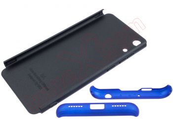 Black and blue rigid case for Huawei Honor Play 8A